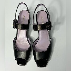 Black Women's Sandals Amalfi size 9N pre owned